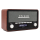 Radio i budzik Denver Radio retro DAB+/FM Denver DAB-18 dark wood